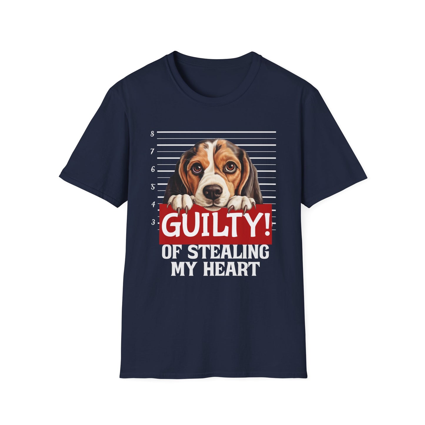 Guilty of Stealing My Heart Beagle Love T-Shirt