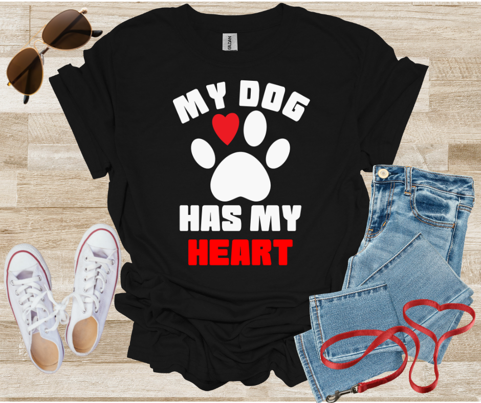 My Dog Has My Heart T-Shirt