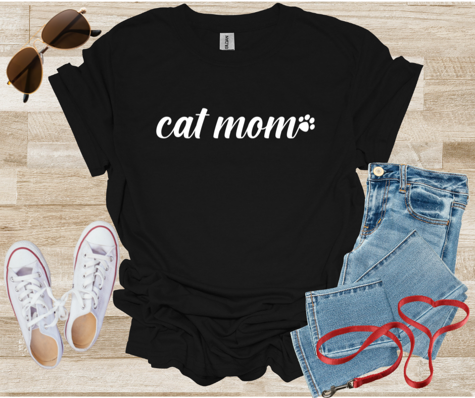 Cat Mom T-Shirt