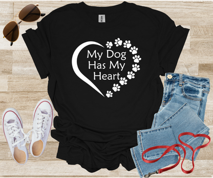 My Dog Has My Heart T-Shirt