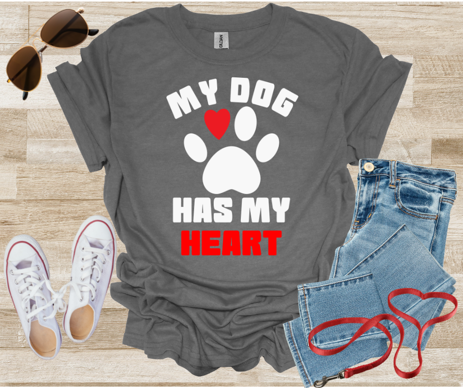 My Dog Has My Heart T-Shirt