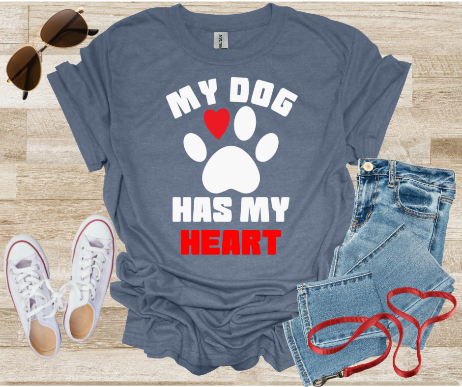 My Dog Has My Heart T-Shirt