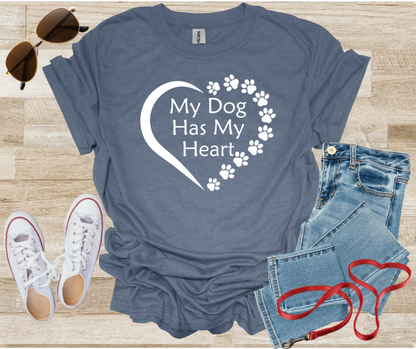 My Dog Has My Heart T-Shirt