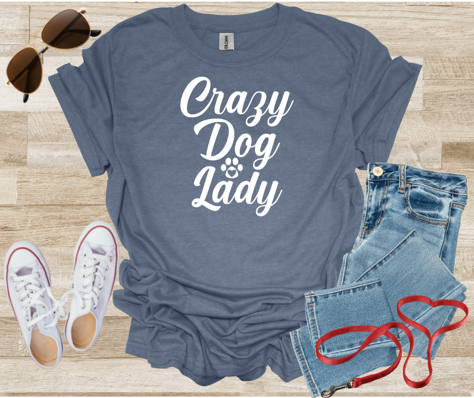 Crazy Dog Lady T-Shirt