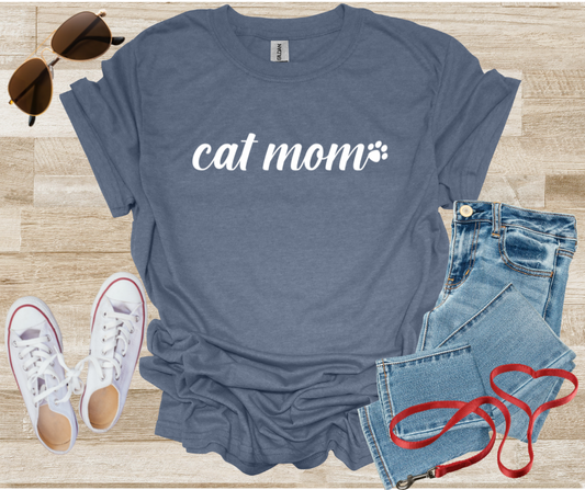 Cat Mom T-Shirt