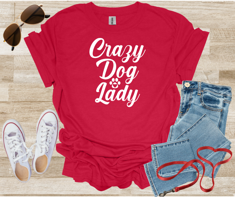 Crazy Dog Lady T-Shirt