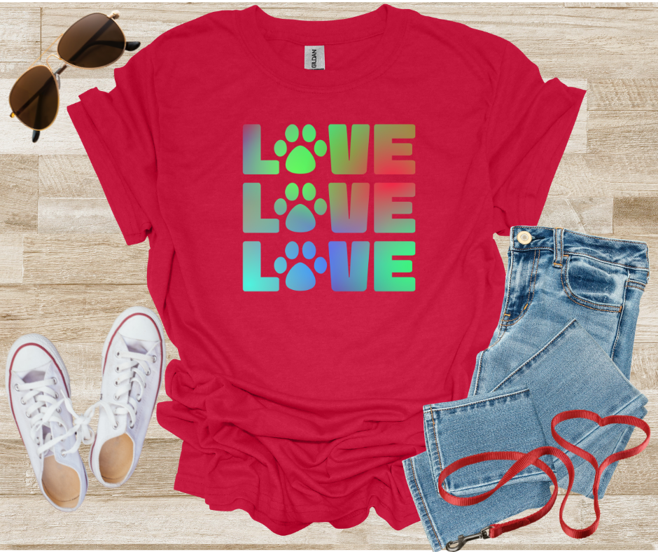 Pet Love Softstyle T-Shirt for Dog and Cat Lovers