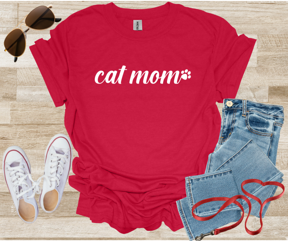 Cat Mom T-Shirt