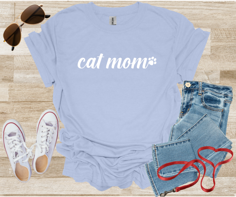 Cat Mom T-Shirt