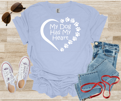 My Dog Has My Heart T-Shirt