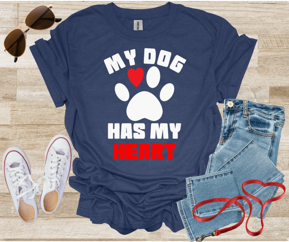 My Dog Has My Heart T-Shirt