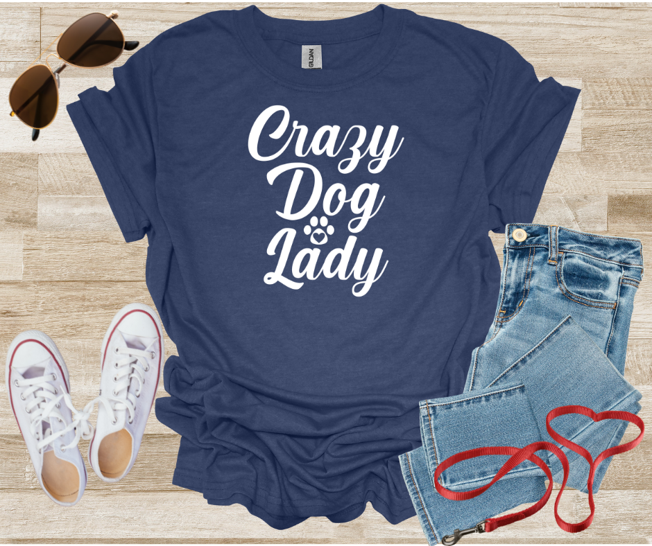 Crazy Dog Lady T-Shirt