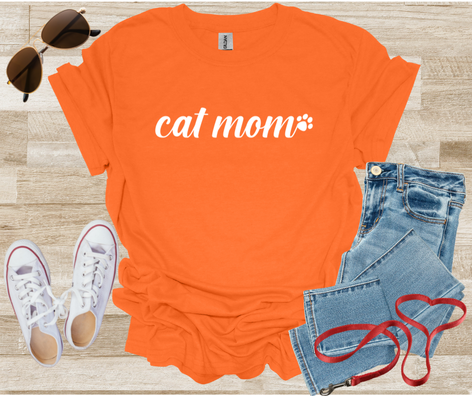 Cat Mom T-Shirt