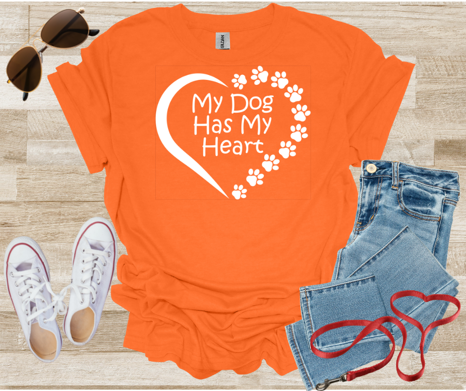 My Dog Has My Heart T-Shirt