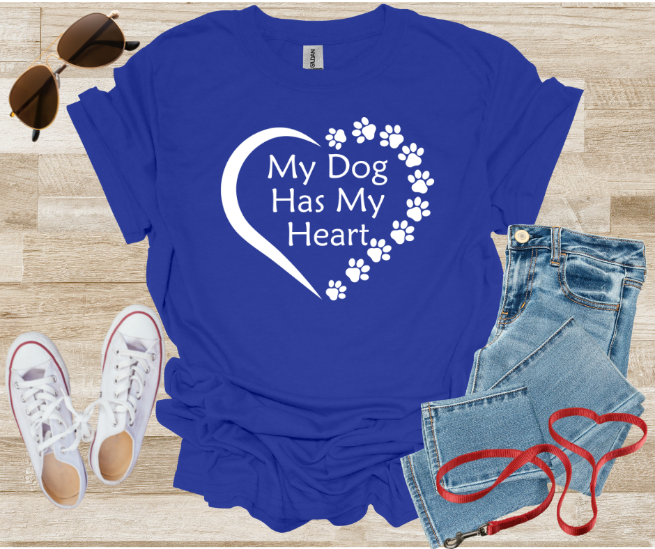 My Dog Has My Heart T-Shirt
