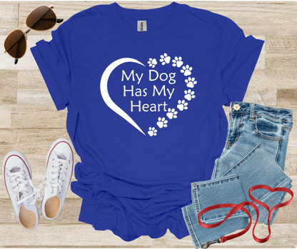 My Dog Has My Heart T-Shirt