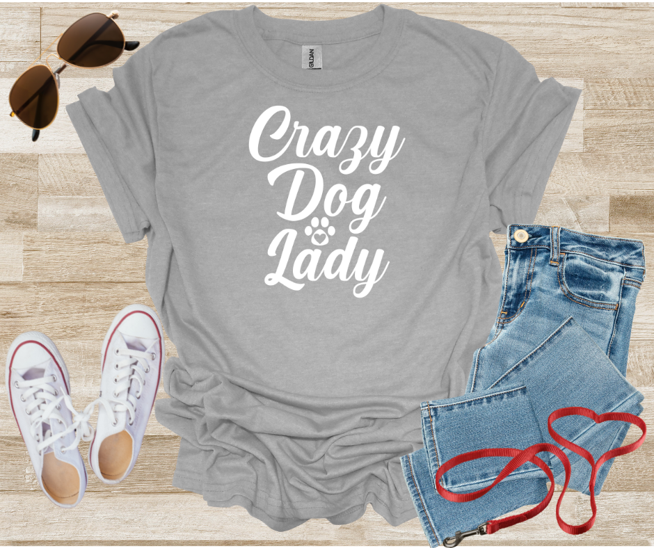 Crazy Dog Lady T-Shirt