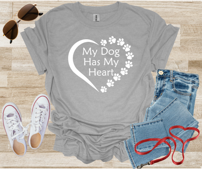 My Dog Has My Heart T-Shirt