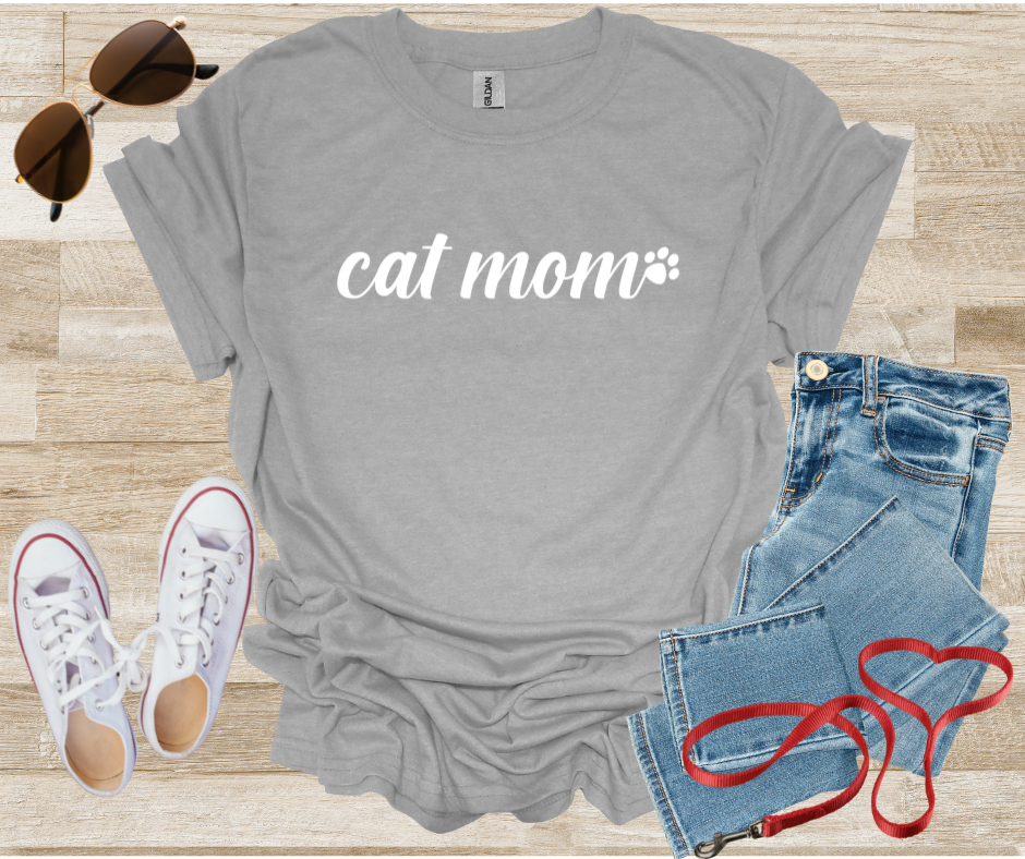 Cat Mom T-Shirt