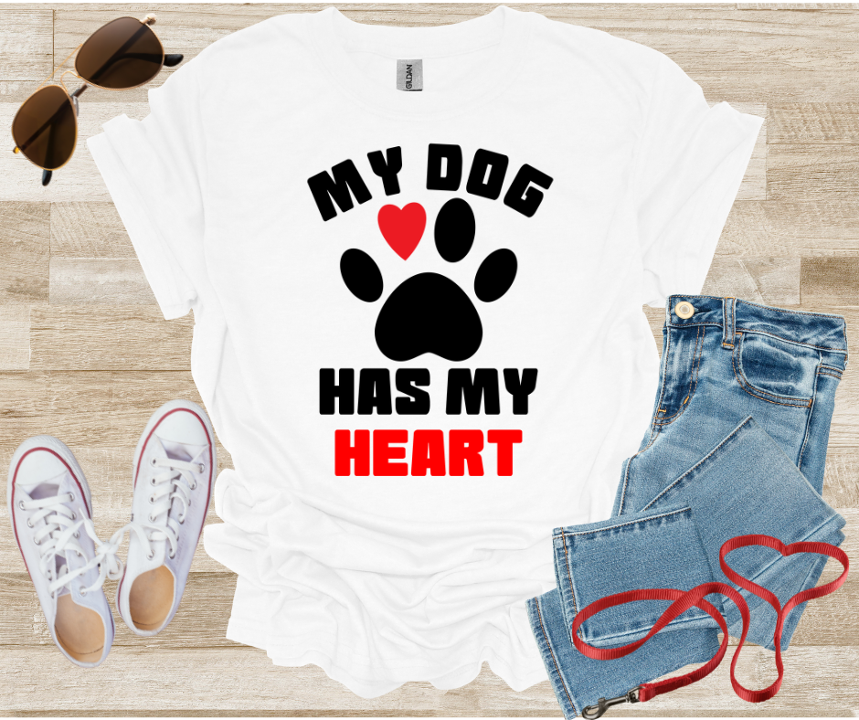 My Dog Has My Heart T-Shirt