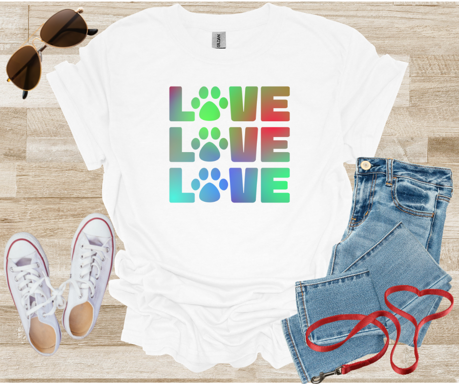 Pet Love Softstyle T-Shirt for Dog and Cat Lovers