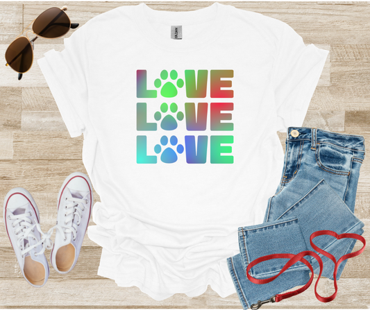 Pet Love Softstyle T-Shirt for Dog and Cat Lovers