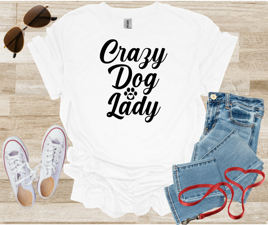 Crazy Dog Lady T-Shirt