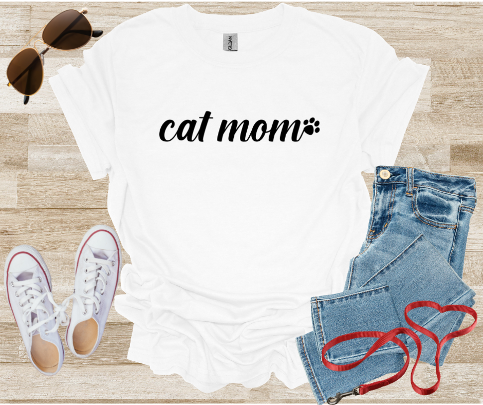 Cat Mom T-Shirt