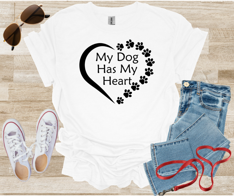 My Dog Has My Heart T-Shirt