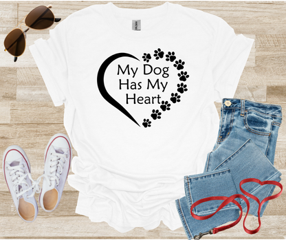 My Dog Has My Heart T-Shirt