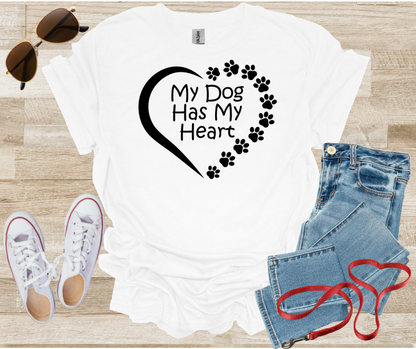 My Dog Has My Heart T-Shirt